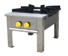 KSPS-2 GAS FLOOR COOKER, DOUBLE BURNER