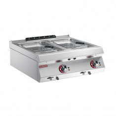 1G0FR4E COUNTER TOP ELECTRIC FRYER, DOUBLE WELL 9 LT+9 LT