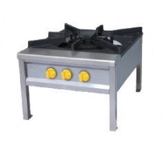 KSPS-5 GAS FLOOR COOKER, FOUR BURNER