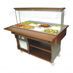 001 SALAD BAR WITH COOLING UNIT