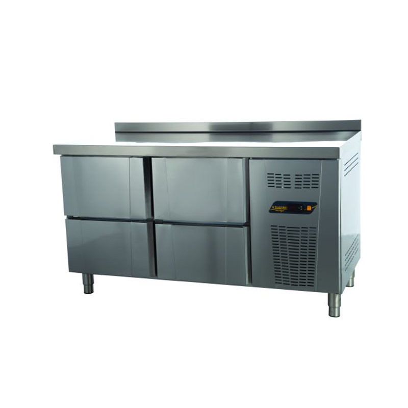 TPS-62-4D COUNTER TYPE SNACK REFRIGERATOR  - 4 DRAWERS
