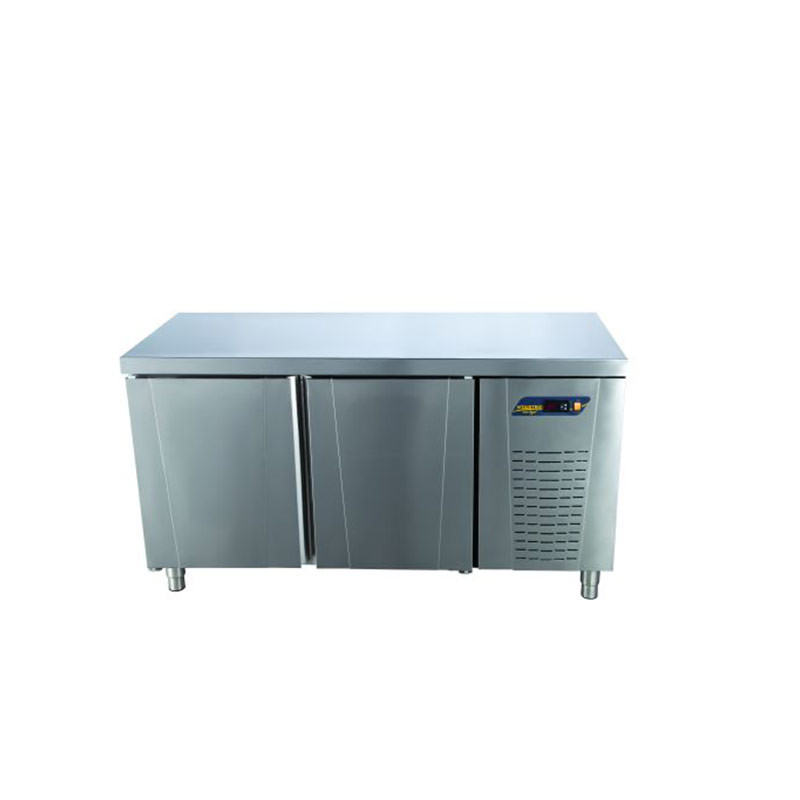 TPP-82-WOBS COUNTER TYPE 2-DOORS PATISSERIE REFRIGERATOR - WITHOUT BACKSPLASH