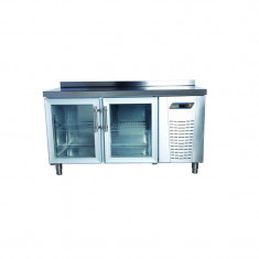 TPP-82-GD COUNTER TYPE 2-DOORS PATISSERIE REFRIGERATOR - WITH GLASS DOORS