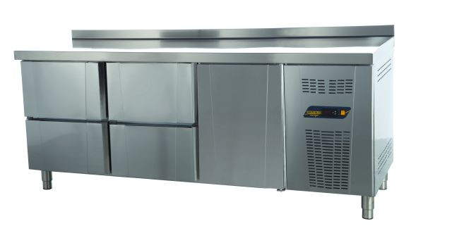 TPP-83-2D COUNTER TYPE PATISSERIE REFRIGERATOR  - 2 DRAWERS + 2 DOORS