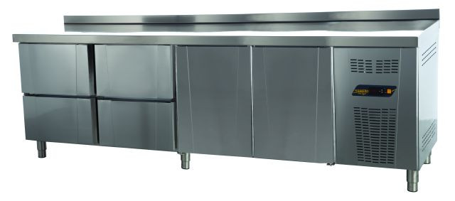 TPP-84-6D COUNTER TYPE PATISSERIE REFRIGERATOR  - 6 DRAWERS + 1 DOOR