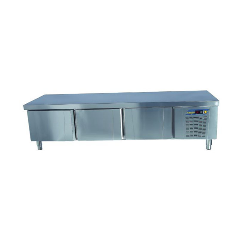 TPG-73-L UNDER-COUNTER GASTRONORM REFRIGERATOR  - 3 DOORS