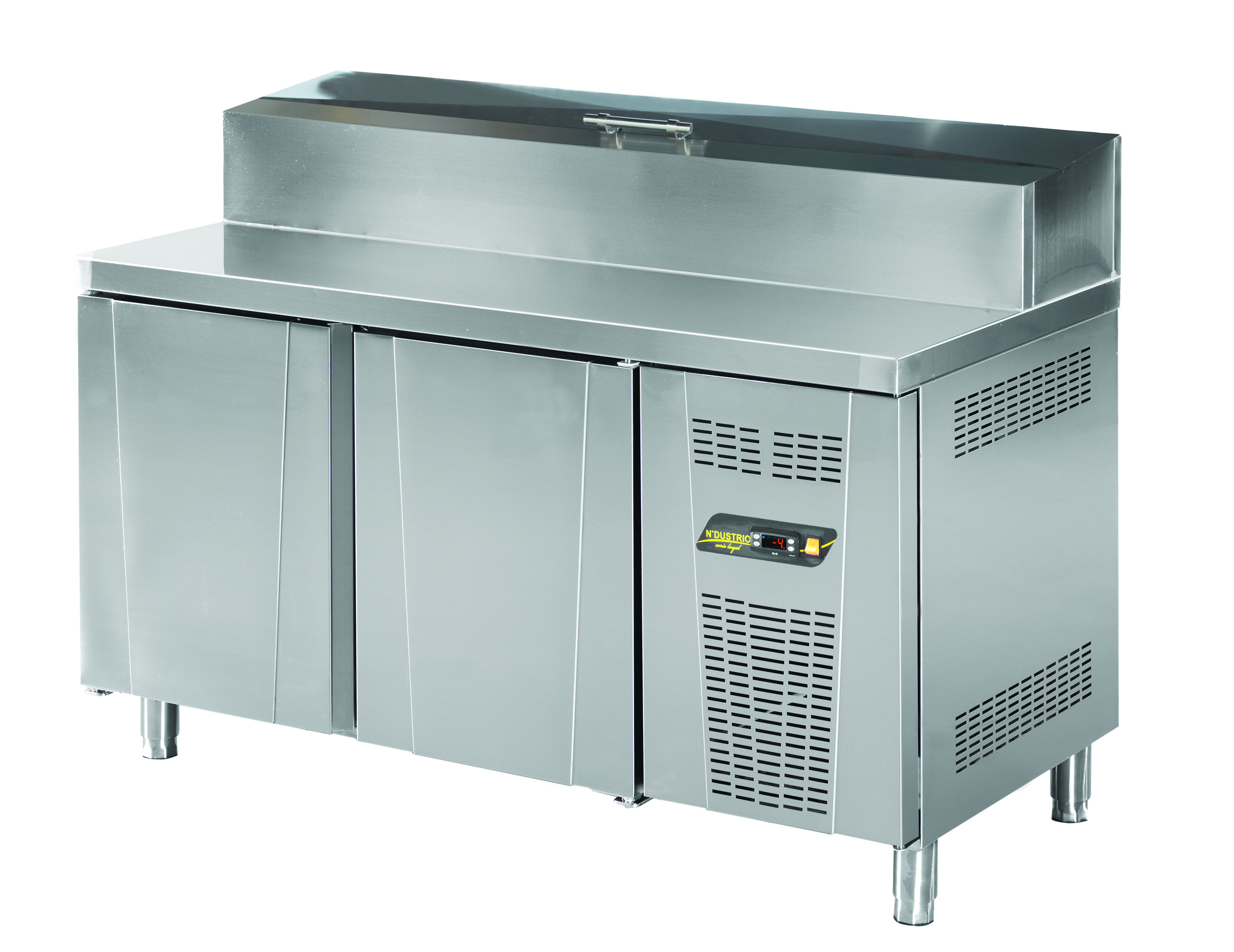 MUR-72-4D COUNTER TYPE -4 DRAWERS REFRIGERATED MAKE-UP UNIT - 9 GN 1/4 CONTAINERS,