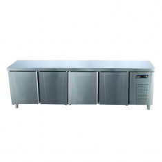TNG-74-WOBS COUNTER TYPE 4-DOORS GASTRONORM DEEP FREEZER - WITHOUT BACKSPLASH
