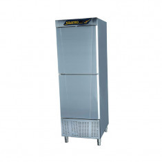 CNG-102-UC UPRIGHT GASTRONORM DEEP FREEZER - 2 HALF DOORS, COMPRESSOR UP