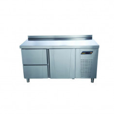 TNP-82-2D COUNTER TYPE PATISSERIE DEEP FREEZER  - 2 DRAWERS + 1 DOOR