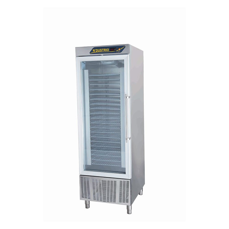 CPG-101-UCGD UPRIGHT GASTRONORM REFRIGERATOR - 1 FULL GLASS DOOR, COMPRESSOR UP