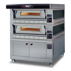P110GC/2B ELECTRONICALLY CONTROLLED GAS PASTRY/ PIZZA OVEN-WITH 2 BAKING CHAMBER
