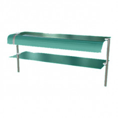 SSSG2-4100 TOP SHELF WITH DOUBLE LINE, CURVED GLASS