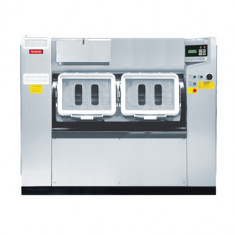 LMA-660-S HİJYEN BARİYERLİ ÇAMAŞIR YIKAMA SIKMA MAKİNESİ-BUHAR ISITMALI