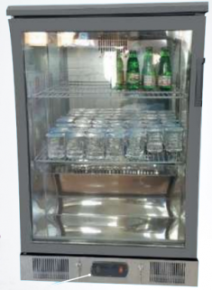 GDC-150-SS BOTTLE COOLER-STAINLESS STEEL -1 DOOR