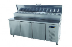 MUR-83-MT COUNTER TYPE PATISSERIE MAKE-UP REFRIGERATOR MARBLE TOP