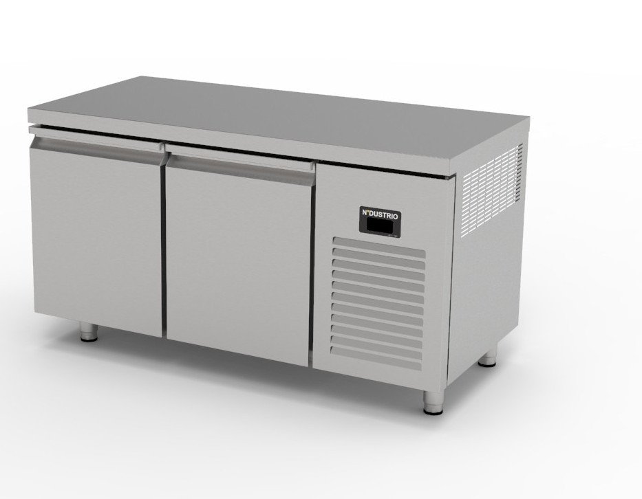 TNG-72-WOT COUNTER TYPE 2-DOORS GASTRONORM DEEP FREEZER - WITHOUT TOP