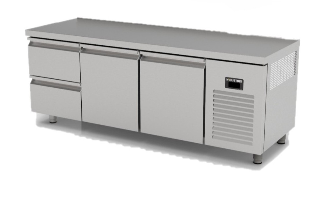 TNP-83-2D TEZGAH TİP PASTAHANE DERİN DONDURUCU - 2 ÇEKMECELİ + 2 KAPILI