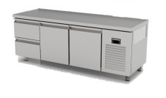 TNP-83-2D DESSERTE RÉFRIGÉRÉE NEGATIVE PATISSERIE - 2 TIROIRS + 2 PORTES