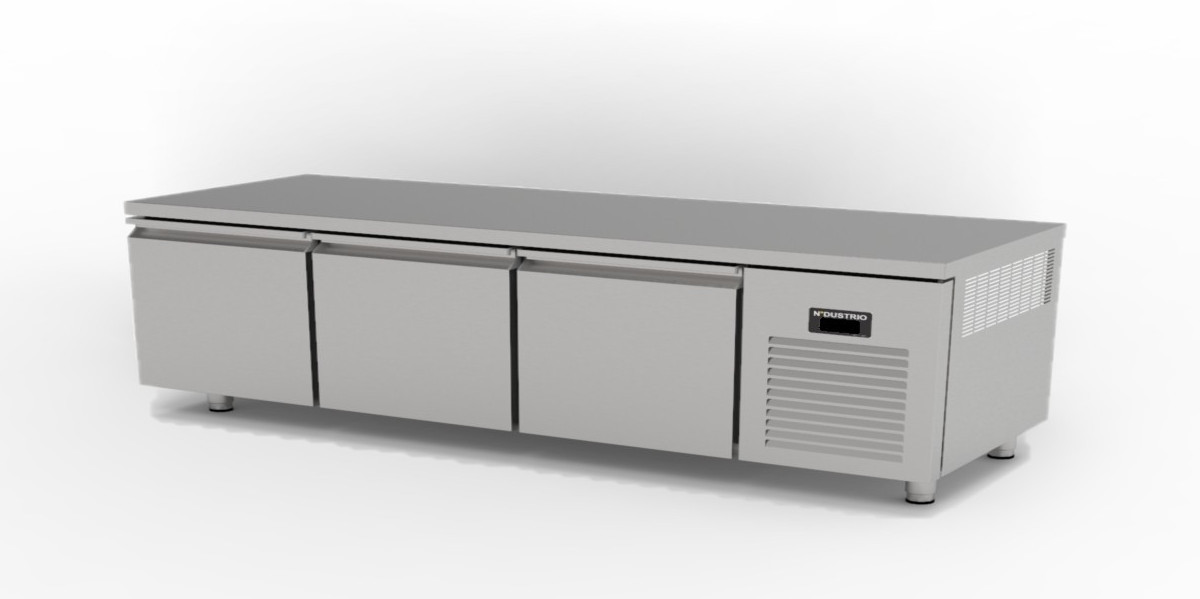 TPS-63-L PİŞİRİCİ ALTI SNACK BUZDOLABI - 3 KAPILI