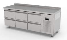 TPP-83-6D DESSERTE RÉFRIGÉRÉE POSITIVE PATISSERIE  - 6 TIROIRS