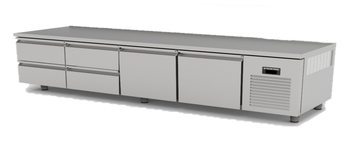 TPG-74-L4D PİŞİRİCİ ALTI GASTRONORM BUZDOLABI - 4 ÇEKMECELİ