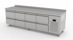 TPS-64-8D DESSERTE RÉFRIGÉRÉE POSITIVE SNACK - 8 TIROIRS 