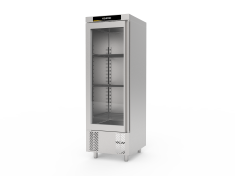 CPS-101-GD FRIGORIFERO VERTICALE PER SPUNTINI - 1 PORTA A VETRO COMPLETA