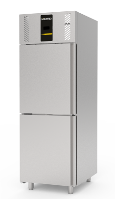 CPS-102 UPRIGHT SNACK REFRIGERATOR - 2 HALF DOORS