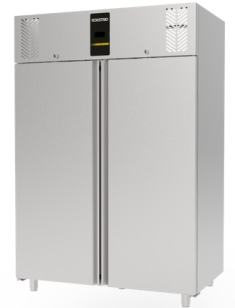 AUFRECHT STEHENDER GASTRONORM-KÜHLSCHRANK CPG-202-UC - 2 VOLLE TÜREN, KOMPRESSOR OBEN