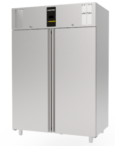 PNX-CNS-202-UC UPRIGHT SNACK DEEP FREEZER - 2 FULL DOORS, COMPRESSOR UP