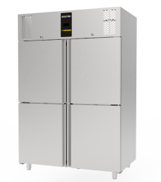 CPG-204 UPRIGHT GASTRONORM REFRIGERATOR - 4 HALF DOORS