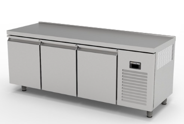 TPS-63-WOBS DESSERTE RÉFRIGÉRÉE POSITIVE SNACK SANS DOSSERET- 3 PORTES