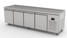 TNS-64-WOBS TEZGAH TİP 4 KAPILI SNACK DERİN DONDURUCU - SIRTSIZ