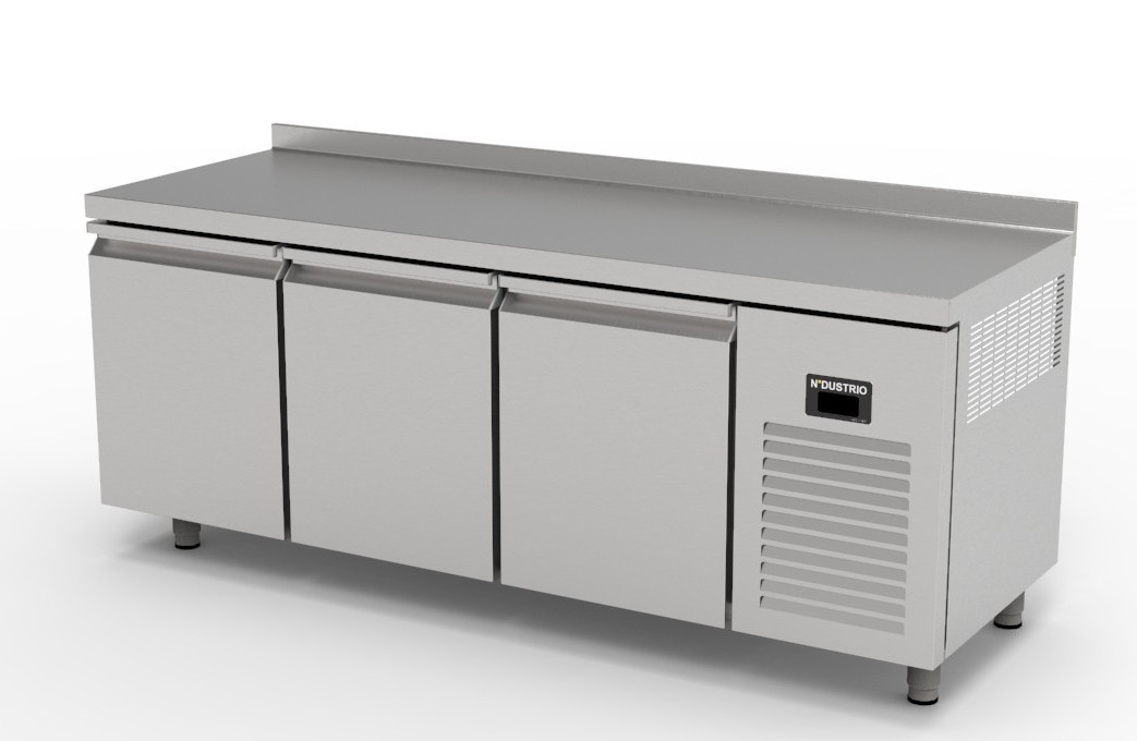 TNS-63-WOT DESSERTE RÉFRIGÉRÉE NEGATIVE SNACK SANS DESSUS - 3 PORTES