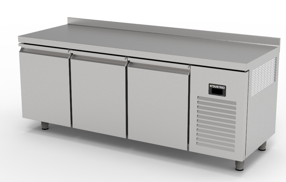 TNG-73-WOT COUNTER TYPE 3-DOORS GASTRONORM DEEP FREEZER - WITHOUT TOP