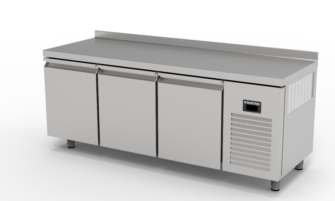 TNP-83-WOT DESSERTE RÉFRIGÉRÉE NEGATIVE PATISSERIE SANS DESSUS - 3 PORTES