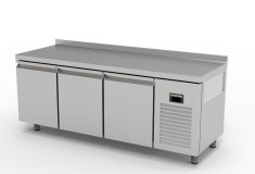 TPG-73-WOT COUNTER TYPE 3-DOORS GASTRONORM REFRIGERATOR - WITHOUT TOP