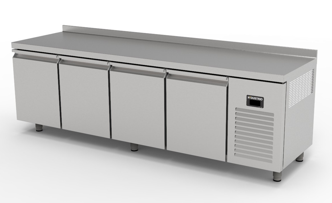 TNS-64-WOT DESSERTE RÉFRIGÉRÉE NEGATIVE SNACK SANS DESSUS - 4 PORTES