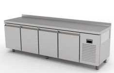 TPS-64-WOT DESSERTE RÉFRIGÉRÉE POSITIVE SNACK SANS DESSUS - 4 PORTES