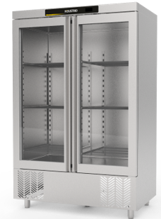 PNX-CPS-202-GD UPRIGHT 2 MODUL SNACK REFRIGERATOR - 2 FULL GLASS DOORS