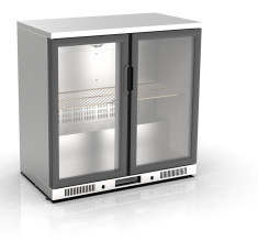 GDC-250-SS  ŞİŞE SOĞUTUCU-PASLANMAZ -2 KAPILI