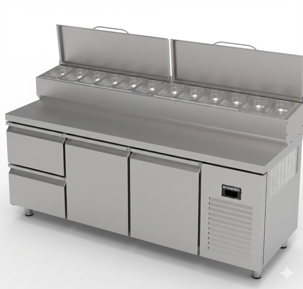 MUR-73-2D Tezgah tip make-up buzdolabı- 2 çekmeceli+2 kapılı