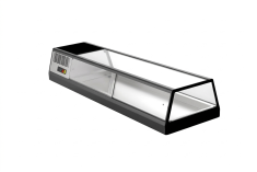 FLT-180 Vitrina refrigerada con vidrio plano