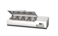 TTR-100 SC Vitrina refrigerada – con cubierta de acero